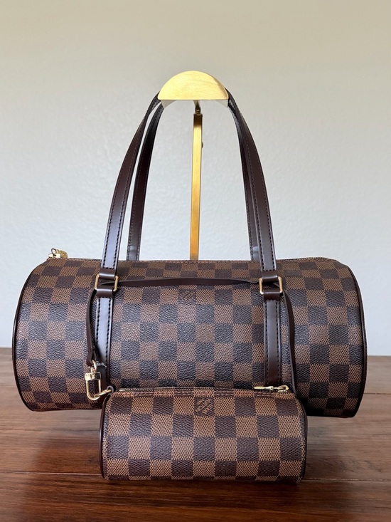 Louis Vuitton Handbags - Louis Vuitton Damier Ebene Papillon 30 with Mini Pouch